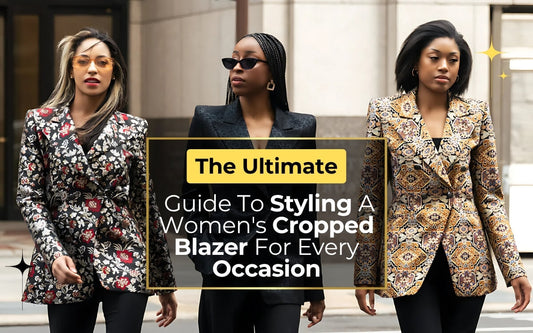 Styling A Women's Cropped Blazer