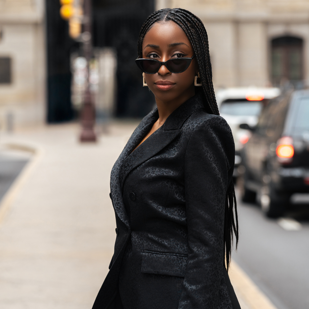 PREMIER Black Blazer for Women