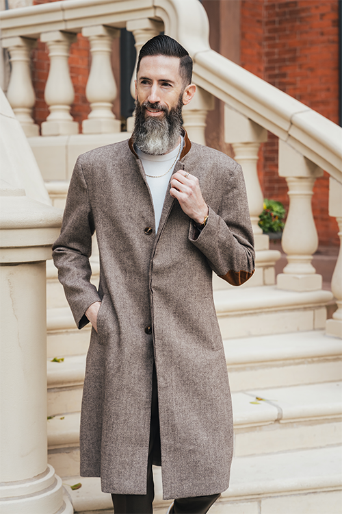 Shop The Kaél Men's Brown Jacket