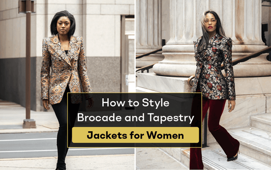 How to Style Brocade and Tapestry Jackets for Women