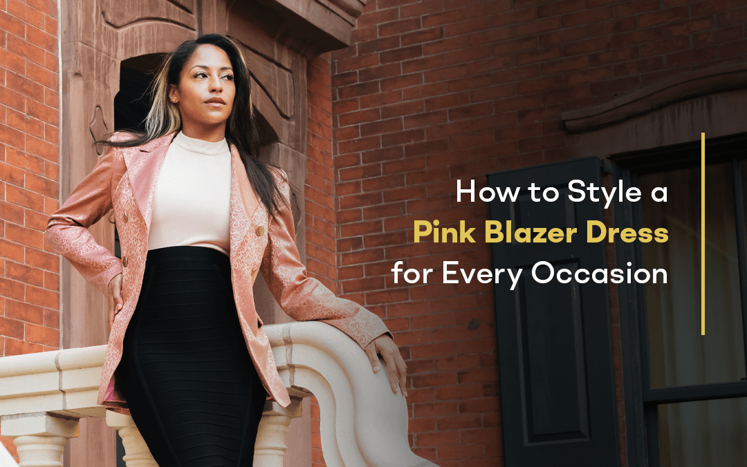 How to Style a Pink Blazer Dress for Every Occasion