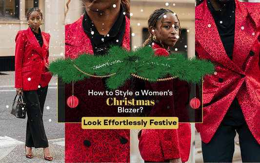How to Style a Women’s Christmas Blazer